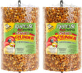 CS Ready to Use Hot Pepper Bird Seed Cylinder, Spicy Wild Bird Outdoor Feeder with Hanger, 1.76 Pound Cylinder, 2 Pack