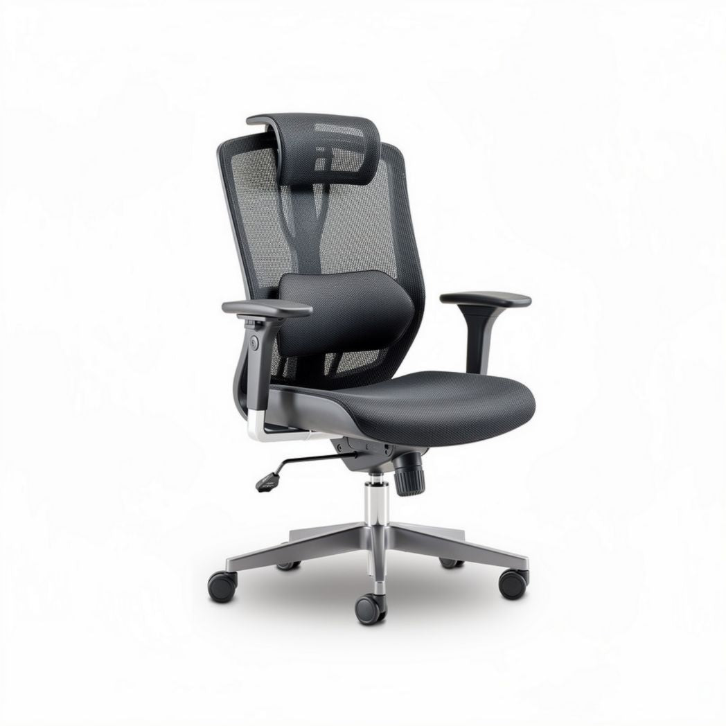 Mesh Office Chair with Adjustable Features for Ergonomic Support – Made of Durable Materials – 60 x 60 x 110cm