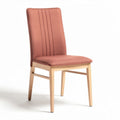 Upholstered Dining Chair for Home or Restaurant Use, Fabric and Wood, 45 x 50 x 90cm