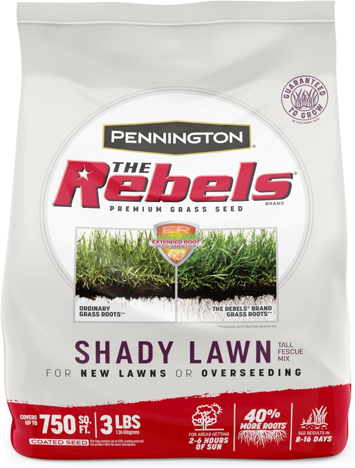 Pennington The Rebels Tall Fescue Shady Grass Seed Mix 3 lb(3 lb)