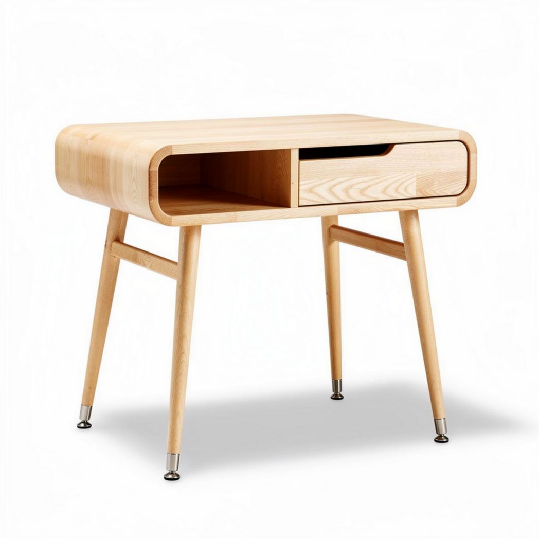 Wooden Writing Desk with Storage Drawer for Home Office Use – 100 x 50 x 75cm