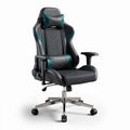 Gaming Office Chair with Adjustable Features – Fabric and Faux Leather – 70 x 70 x 130cm