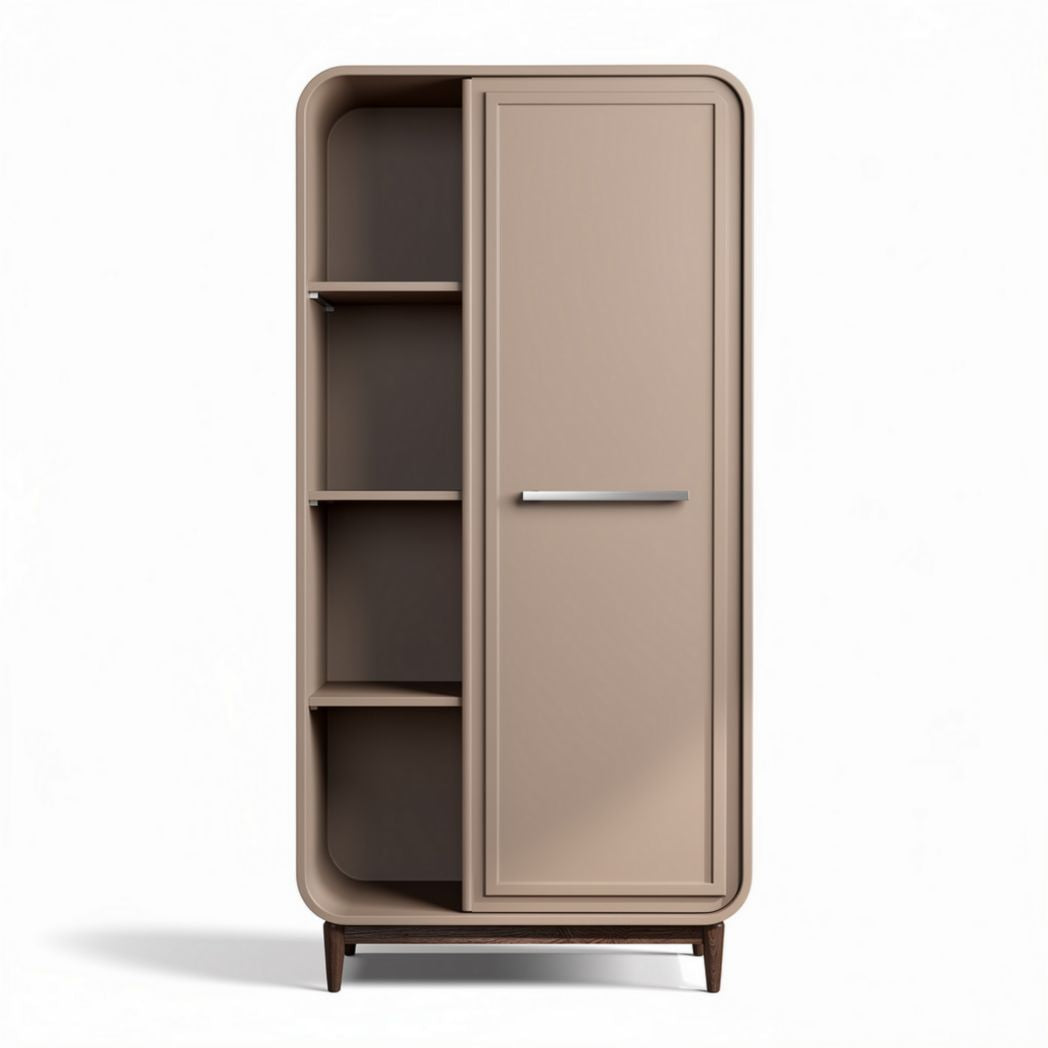 Modern Storage Cabinet for Living Room – Engineered Wood – 60 x 40 x 180cm