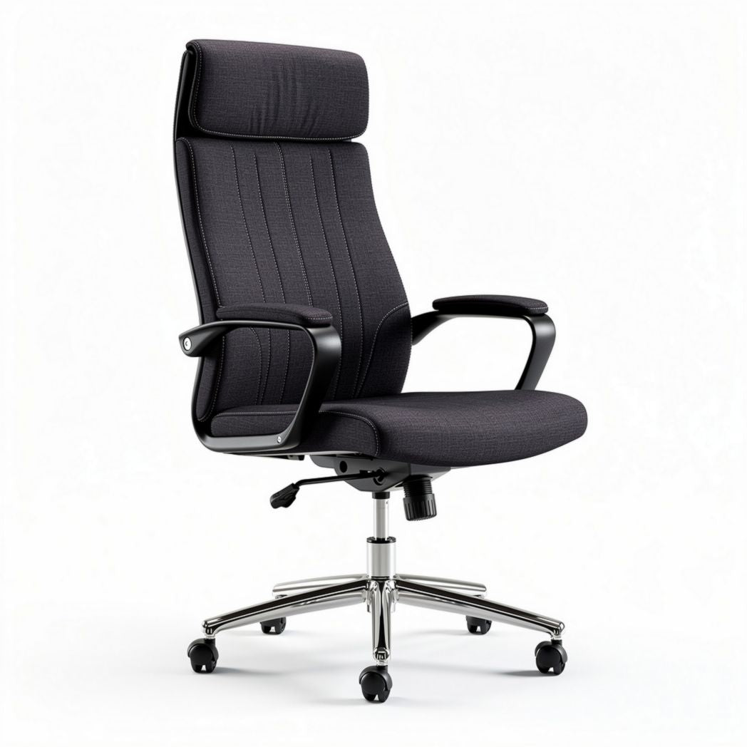 Mesh Office Chair with Adjustable Height and Lumbar Support – 60 x 60 x 120cm