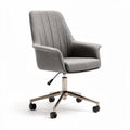 Fabric Office Chair with Wheels for Flexible Workspaces – Metal Base – 60 x 60 x 90cm