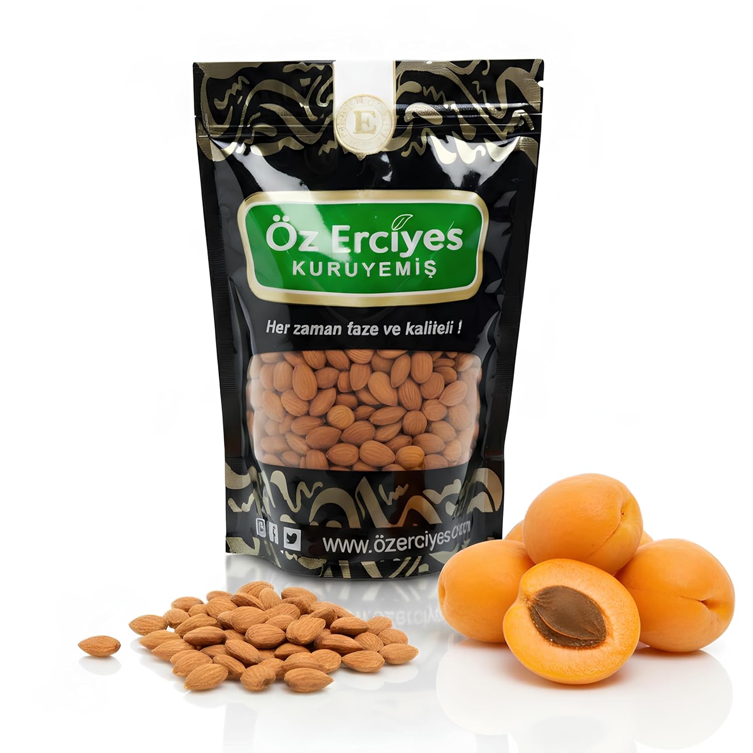 Premium Bitter Raw Apricot Kernels Seeds | Raw Apricot Seeds (8.8 Oz)(8.8 Oz)