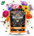 Tactiko Garden 26 Wildflower Seeds Mix, 120,000+ 4 oz Save the Bees Wildflower Garden Seeds, Annual  Perennial Pollinator Seeds to Attract Bees, Butterflies  Hummingbirds, Up to 600 sq ft Coverage