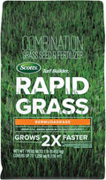 Scotts Turf Builder Rapid Grass Bermudagrass, Grass Seed with Fertilizer for Full, Green Grass in Tough Conditions, 1 lb.(1 lb.)
